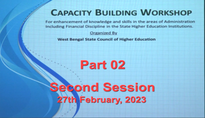 Capacity building workshop